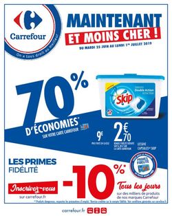 Catalogue Carrefour du 25.06.2019