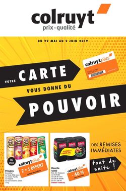Catalogue Colruyt du 22.05.2019