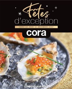 Catalogue Cora Fêtes d'exception 2020 du 08.12.2020