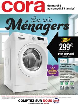 Catalogue Cora Les arts ménagers 2021 du 05.01.2021