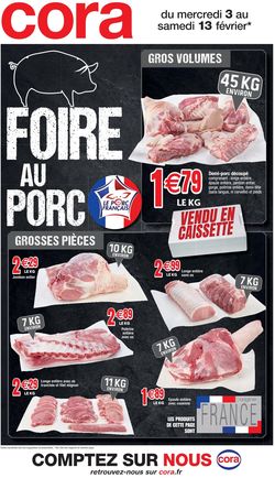 Catalogue Cora  Foire Au Porc 2021 du 03.02.2021
