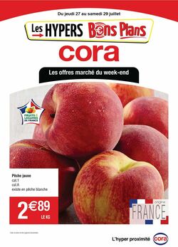 Catalogue Cora du 27.07.2023