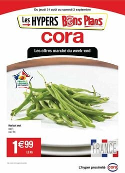 Catalogue Cora du 31.08.2023