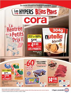 Catalogue Cora du 29.08.2023