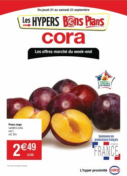Catalogue Cora du 21.09.2023