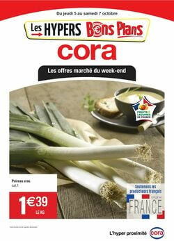 Catalogue Cora du 05.10.2023