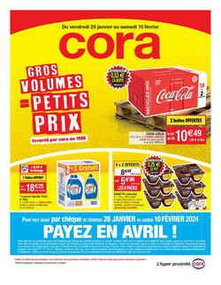 Catalogue Cora du 26.01.2024
