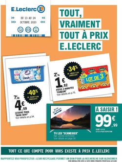 Catalogue E.leclerc du 13.10.2020