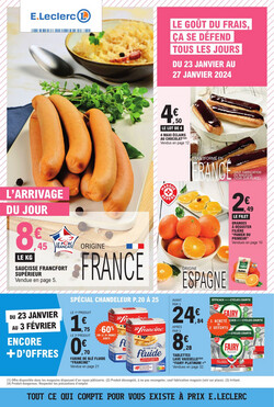 Catalogue E.leclerc - Carcassonne du 23.01.2024