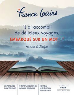 Catalogue France Loisirs du 21.12.2020