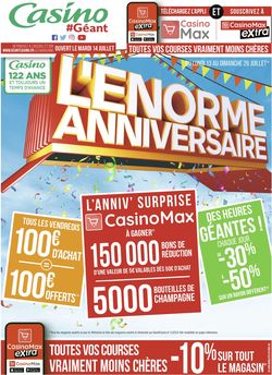 Géant Casino Catalogue du 13.07.2020