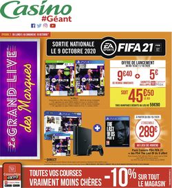 Géant Casino Catalogue du 05.10.2020