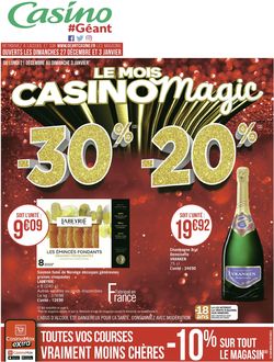 Géant Casino Catalogue du 27.12.2020