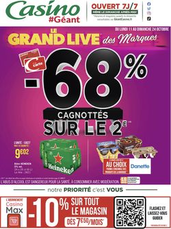 Géant Casino Catalogue du 11.10.2021