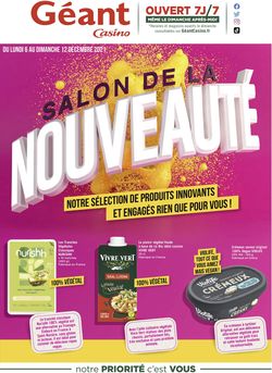 Catalogue Géant Casino du 06.12.2021
