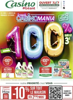Géant Casino Catalogue du 31.01.2022