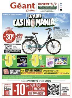 Catalogue Géant Casino du 23.05.2022