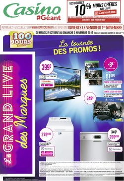 Catalogue Géant Casino du 22.10.2019
