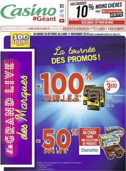 Catalogue Géant Casino du 29.10.2019