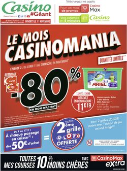 Géant Casino Catalogue du 11.11.2019