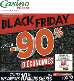 Catalogue Géant Casino BLACK FRIDAY 2019 du 25.11.2019