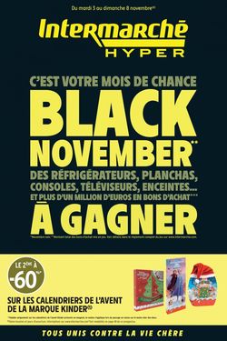 Catalogue Intermarché Black Friday 2020 du 03.11.2020