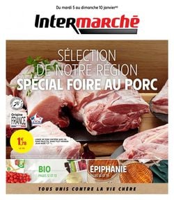 Catalogue Intermarché SPÉCIAL Foire Au Porc 2021 du 05.01.2021