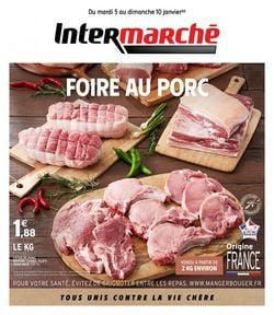 Catalogue Intermarché Foire au Porc 2021 du 05.01.2021