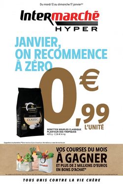 Catalogue Intermarché JANVIER, on Recommence À ZÉRO 2021 du 12.01.2021