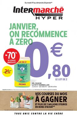 Catalogue Intermarché JANVIER, on Recommence À ZÉRO 2021 du 19.01.2021