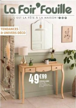 Catalogue La Foir'Fouille du 26.08.2021
