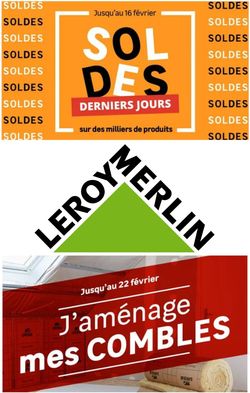 Catalogue Leroy Merlin du 17.02.2021