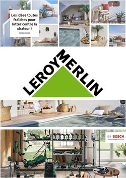 Leroy Merlin Catalogue du 15.06.2021