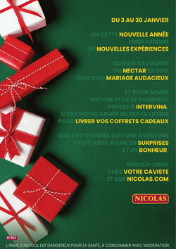 Catalogue Nicolas du 03.01.2024