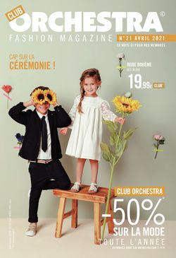 Catalogue Orchestra du 31.03.2021
