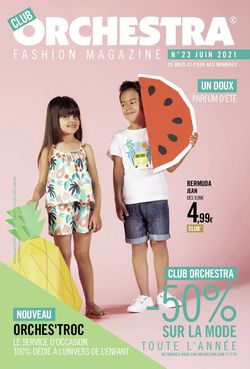 Catalogue Orchestra du 26.05.2021