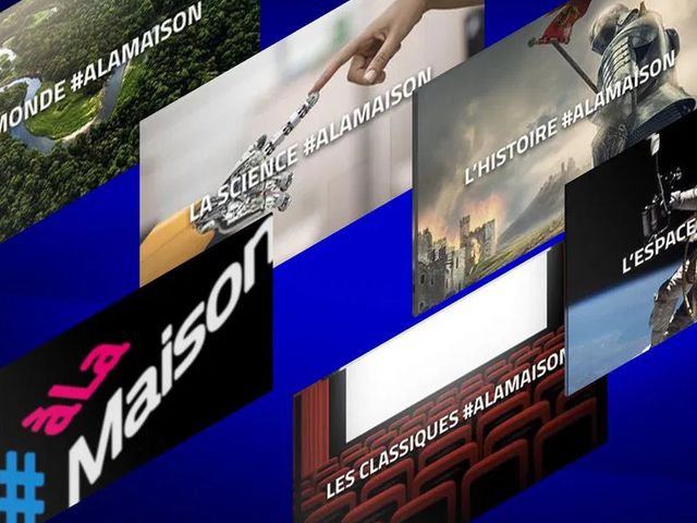 #ALaMaison : une nouvelle chaîne TV spécial confinement