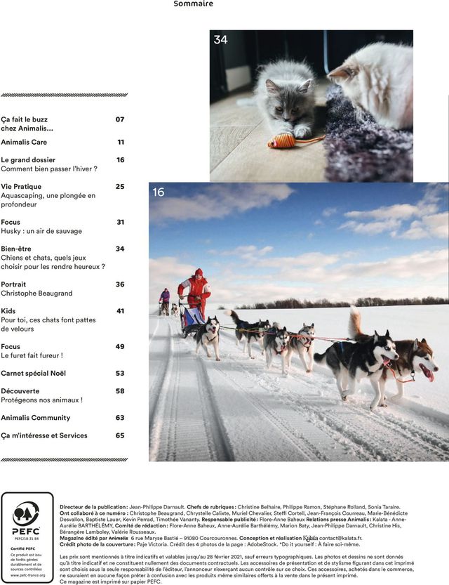 Animalis Catalogue du 16.11.2020