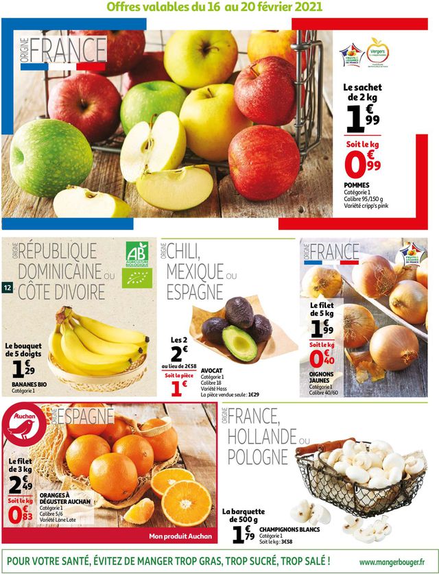 Auchan Catalogue du 16.02.2021