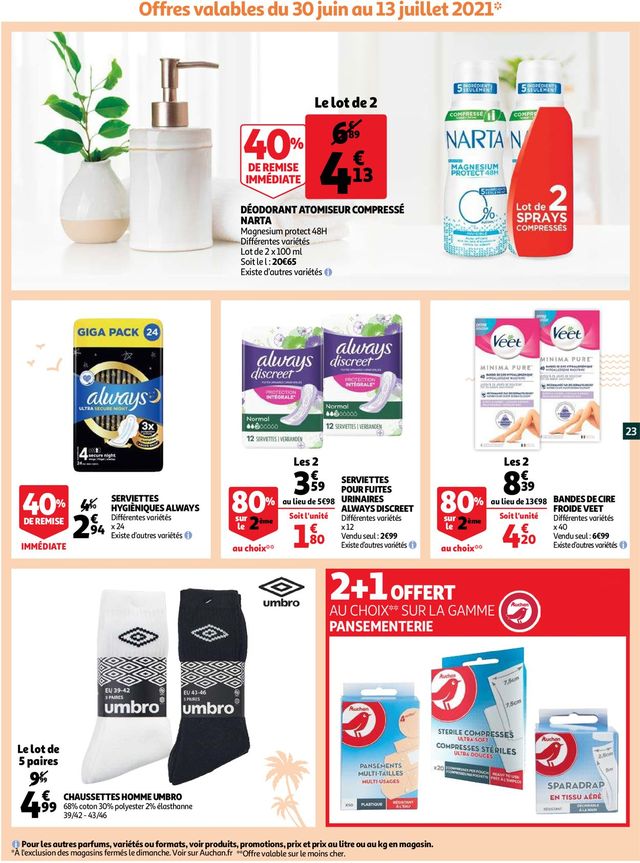 Auchan Catalogue du 30.06.2021
