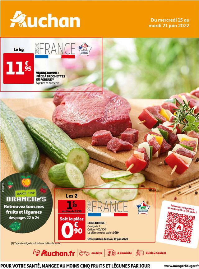 Auchan Catalogue du 15.06.2022