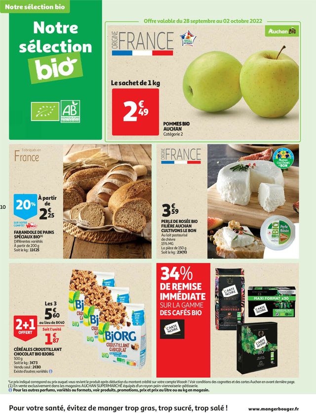 Auchan Catalogue du 28.09.2022