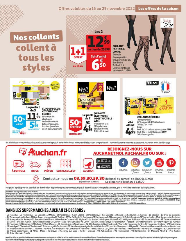 Auchan Catalogue du 16.11.2022