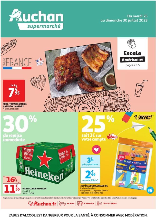 Auchan Catalogue du 25.07.2023