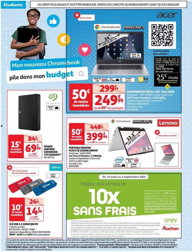 Auchan Catalogue du 16.08.2023