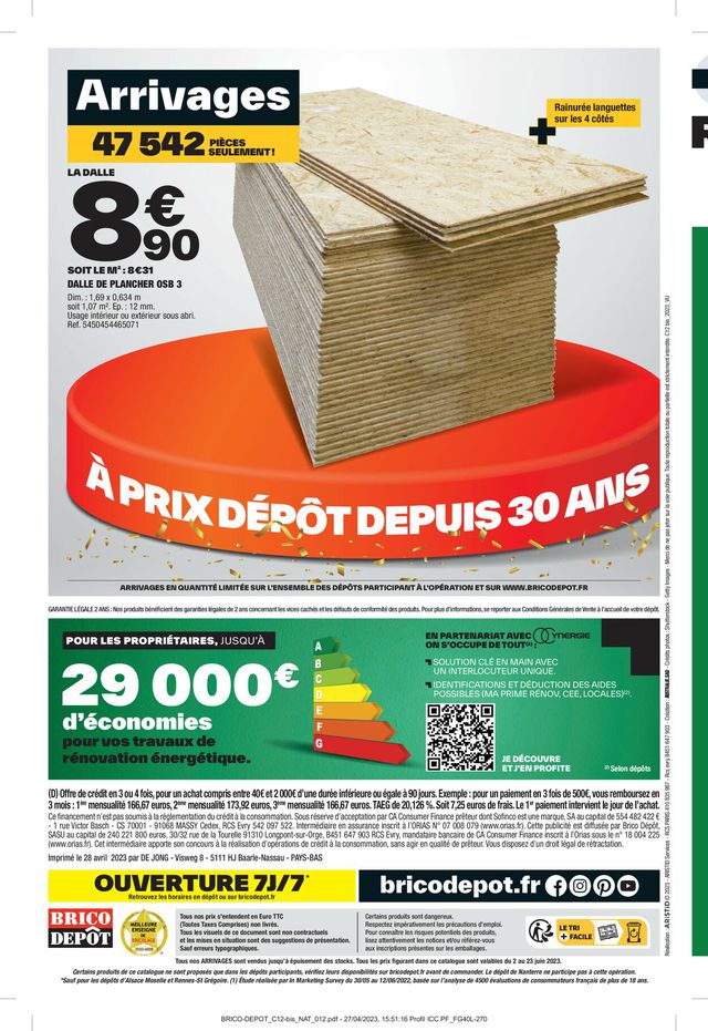 Brico Dépôt Catalogue du 01.06.2023
