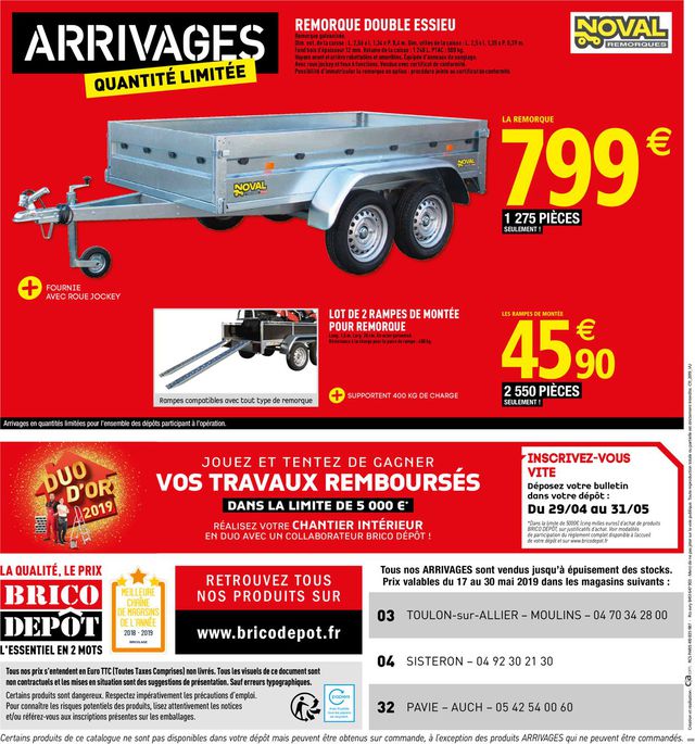 Brico Dépôt Catalogue du 17.05.2019