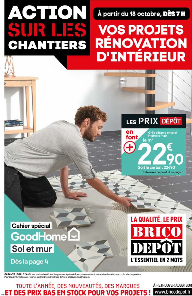 Brico Dépôt Catalogue du 18.10.2019