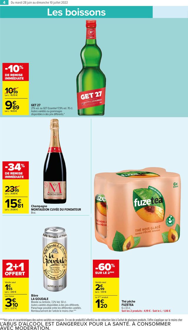 Carrefour Market Catalogue du 28.06.2022