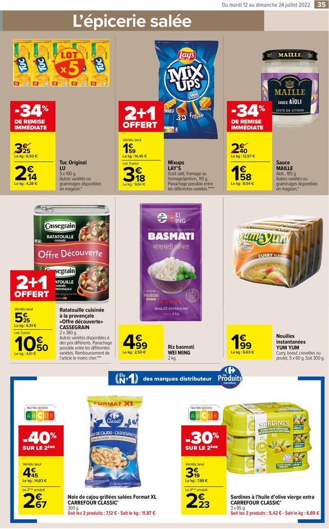 Carrefour Market Catalogue du 12.07.2022